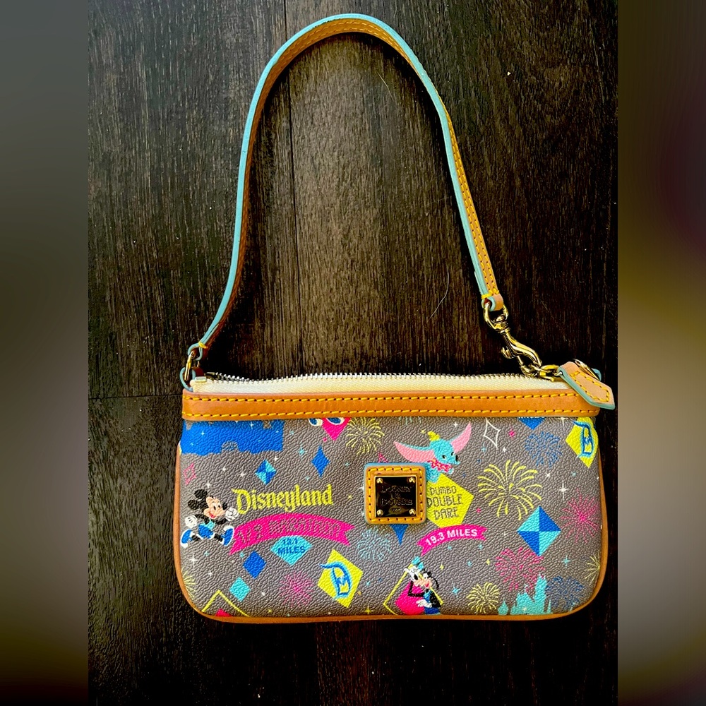 Dooney & Bourke clutch, Disneyland pattern